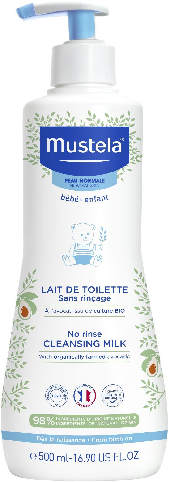 Mustela Latte Di Toilette Bambini 500ml