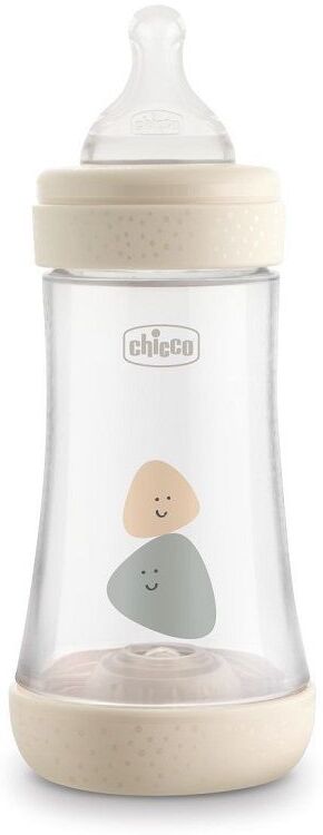 Chicco Biberon Perfect 5 Unisex In Silicone Con 2 Fori 240ml