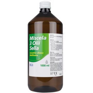 Sella Miscela 3 Olii Lassativo Oleoso Lubrificante 1000ml