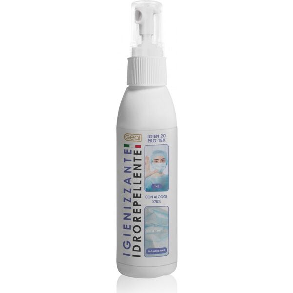 bel chimica srl geal igien 20 pro-tex spray rigenerante mascherine chirurgiche tessuti certificato 150ml