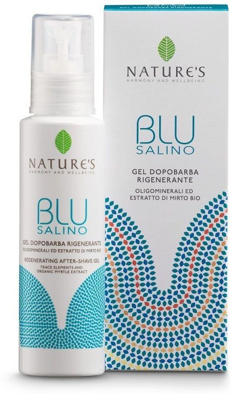 Nature's Blu Salino Gel Dopobarba Rigenerante 100ml