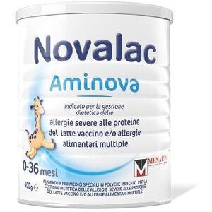 Novalac Aminova Allergie Alimentari Alimento Speciale 0-36 Mesi 400g