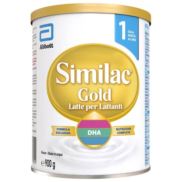abbott similac gold stage 1 latte in polvere per neonati dalla nascita ai 6 mesi 900g