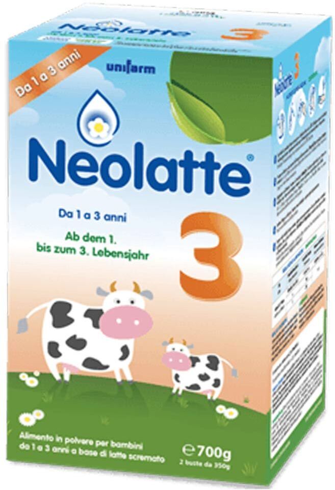 neolatte 3 latte in polvere 2 buste da 350g