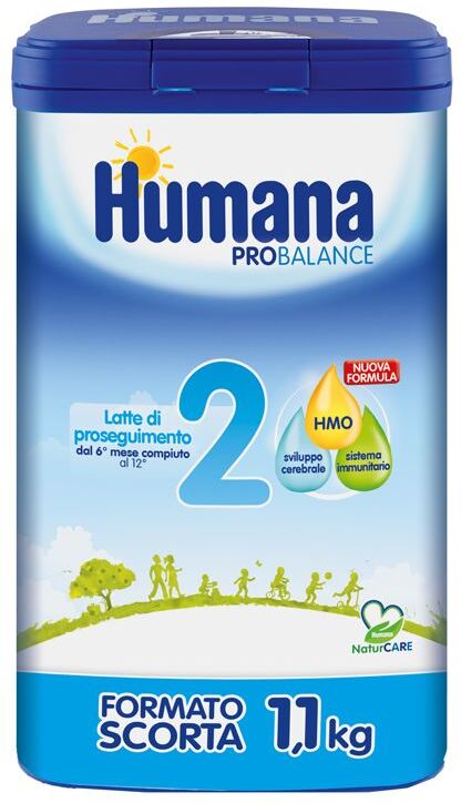 humana 2 probalance my pack latte di proseguimento 1100g