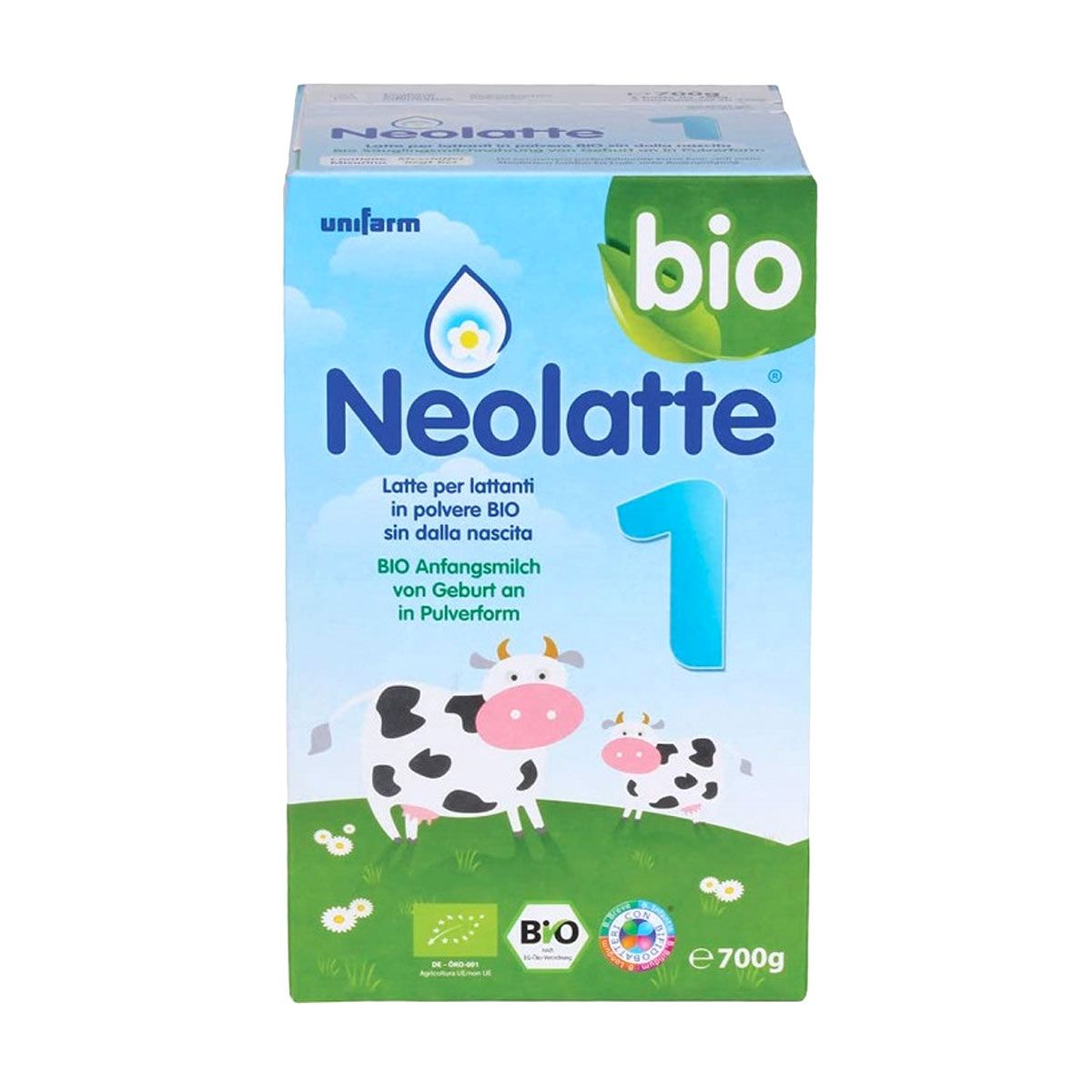 neolatte 1 bio latte in polvere 2 bustine x 350g