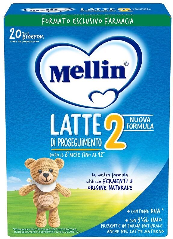 mellin 2 latte di proseguimento in polvere 700g