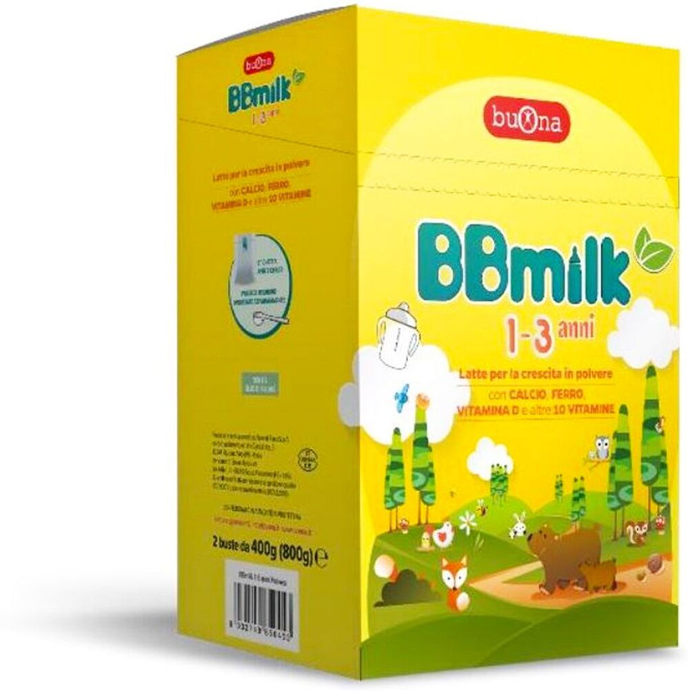 Steve Jones Bbmilk 1-3 Polvere Latte Crescita 2 Buste Da 400g