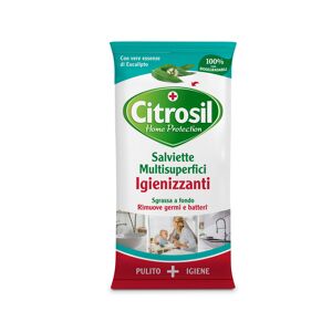 Citrosil Home Protection Salviette Igienizzanti Multisuperfici Eucalipto 40 Pezzi