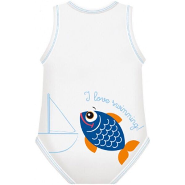 jbimbi j-bimbi body 0-36m bio cotton summer sealife pesce azzurro