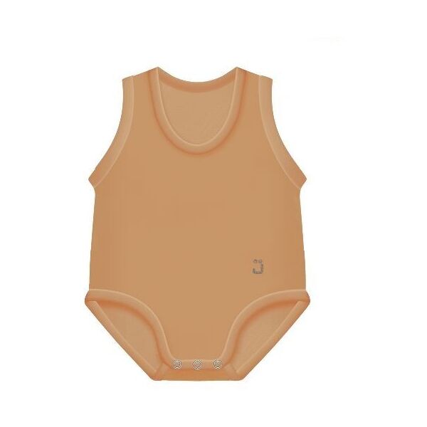 jbimbi j bimbi body neonato estivo fresco 0-36 mesi bio cotton caramello 1 pezzo