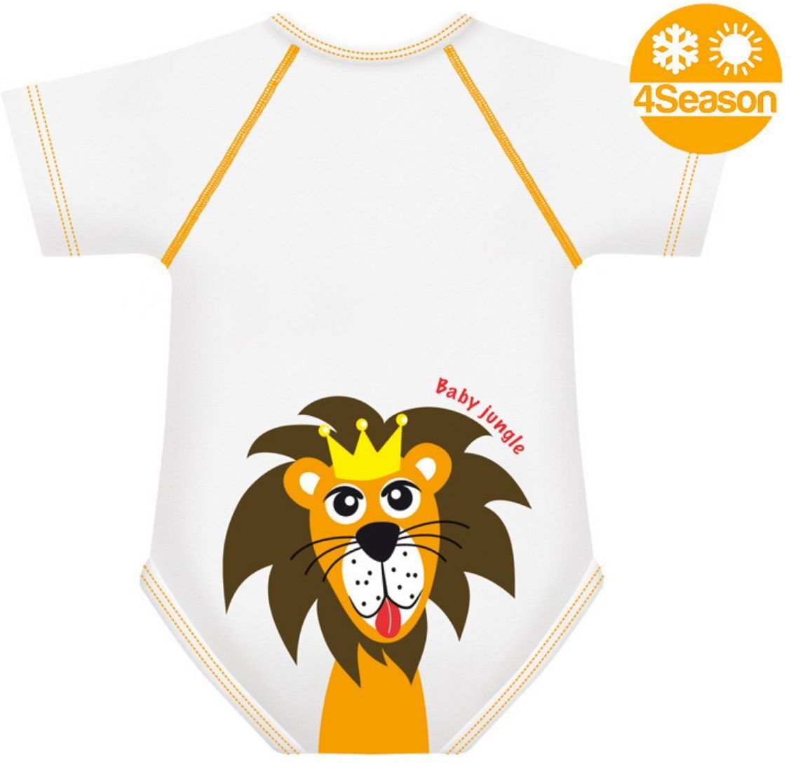 jbimbi j-bimbi 0-36 mesi baby jungle collection leone body neonato