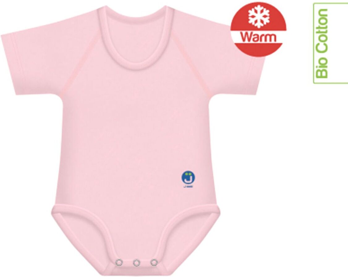 jbimbi j-bimbi body neonato 0-36 mesi cotone bio rosa