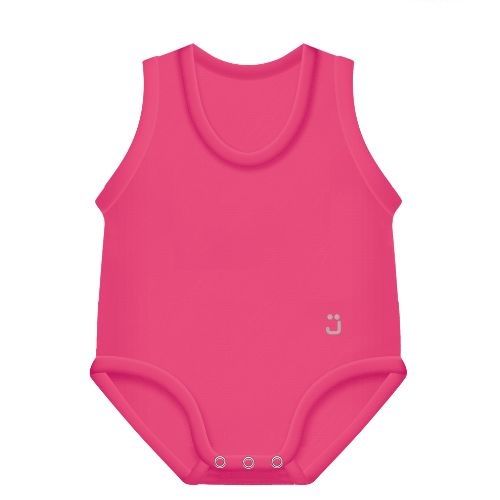 jbimbi j bimbi body neonato estivo fresco 0-36 mesi bio cotton fuscsia 1 pezzo