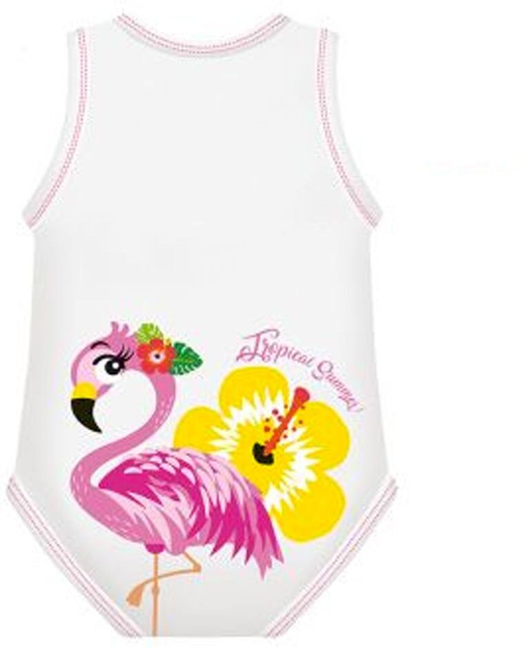 Jbimbi J-bimbi Body 0-36m Bio Cotton Summer Tropical Fenicottero