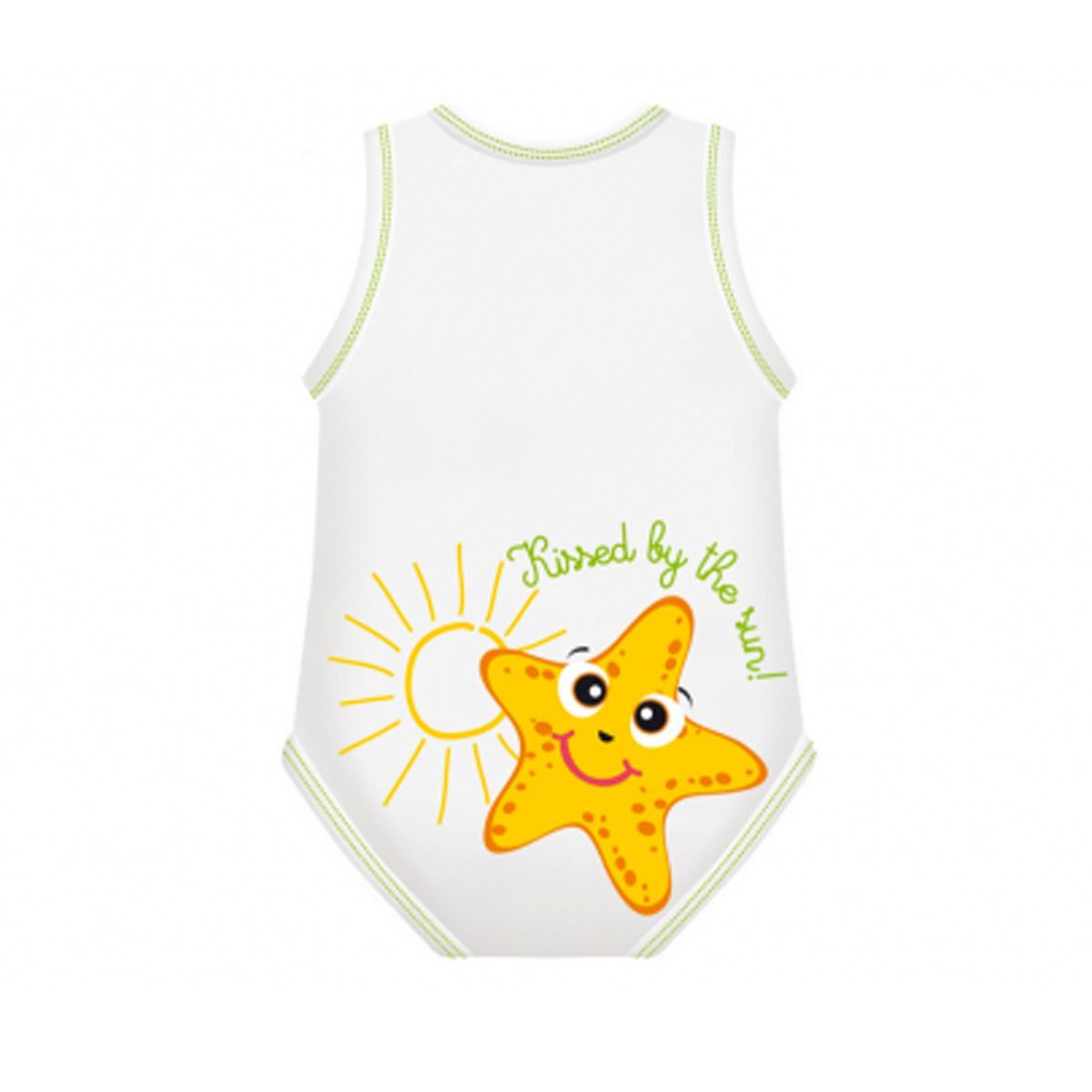 Jbimbi J-bimbo Body 0-36m Bio Cotton Summer Sealife Stella Marina