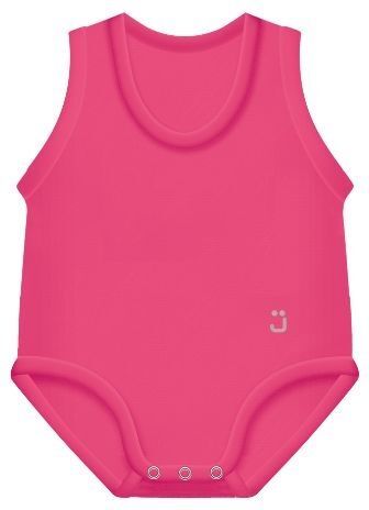 Jbimbi J Bimbi Body Neonato Estivo Fresco 0-36 Mesi Bio Cotton Fuscsia 1 Pezzo