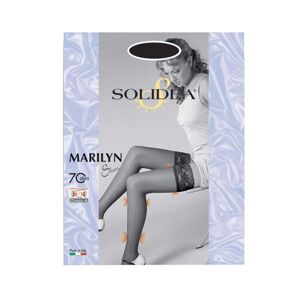 Solidea Marilyn Sheer 70 Calza Autoreggente Nero Taglia 1