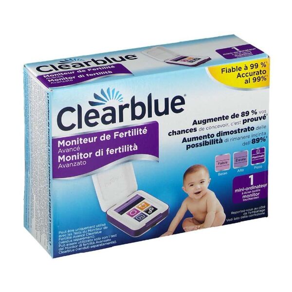 clearblue monitor di fertilità avanzato 1 monitor touchscreen