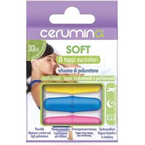 Cerumina Soft Tappi Auricolari 8 Pezzi