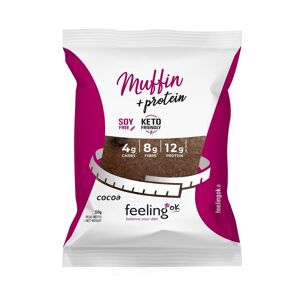 Feeling Ok Muffin Al Cacao Con Gocce Di Cioccolato 50g