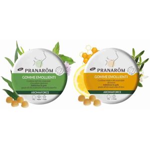 Pranarom Caramelle Gommose Emollienti Bio Misto Expo Limone Miele Eucalipto 12 Pezzi