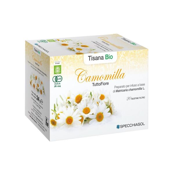 specchiasol tisana camomilla bio 20 bustine