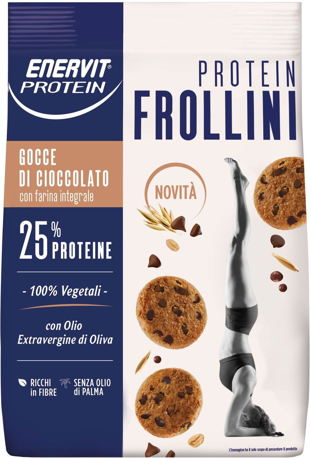 enervit protein frollini gocce di cioccolato 200g