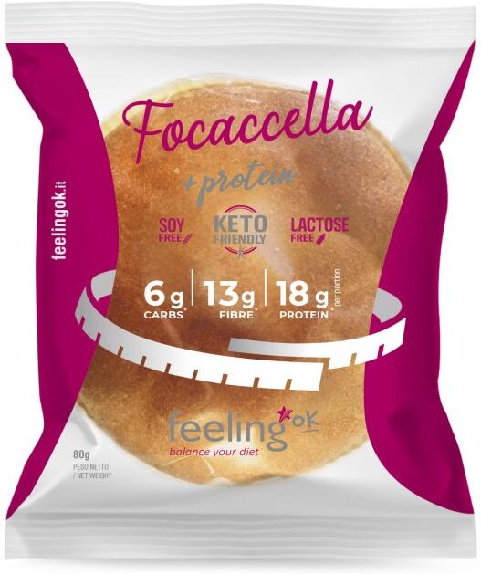 Feeling Ok Focaccella Alle Olive 80g