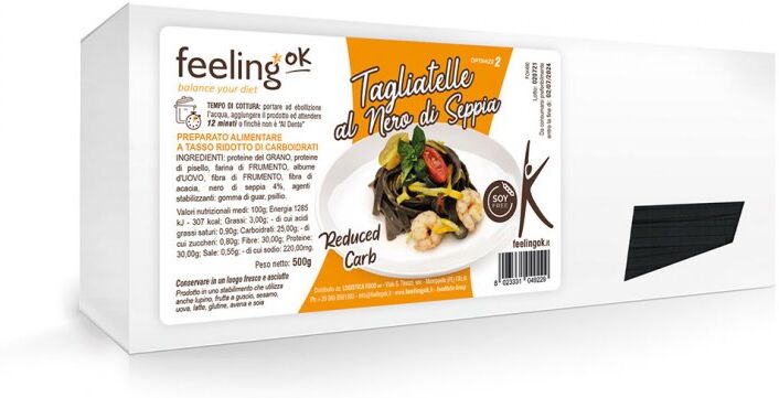 Feeling Ok Tagliatelle Al Nero Di Seppia Optimize 500g