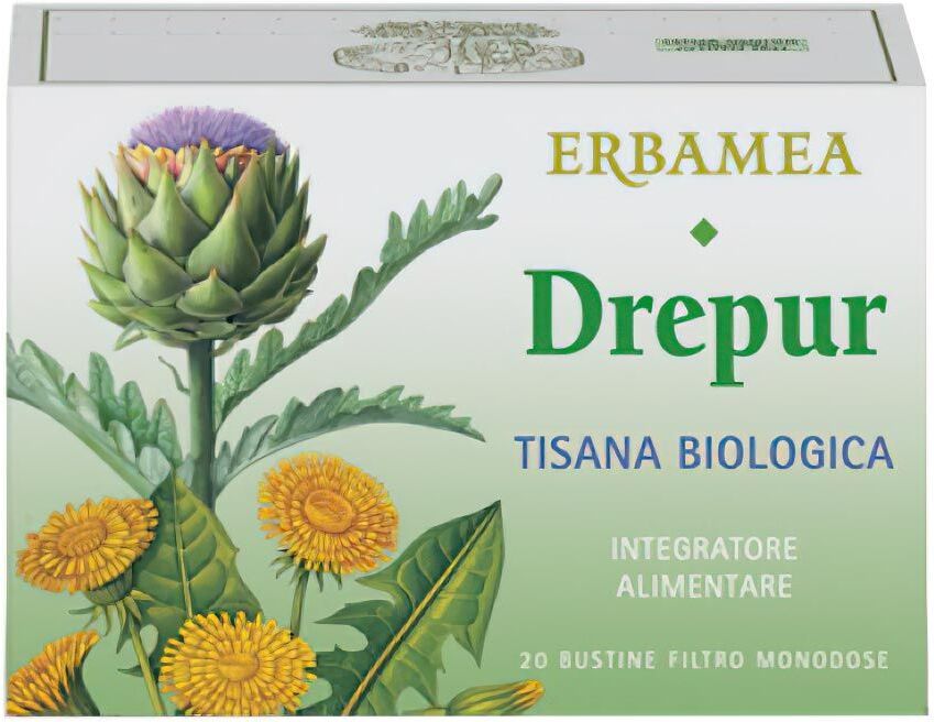 Erbamea Drepur Tisana Biologica Depurativa 20 Filtri