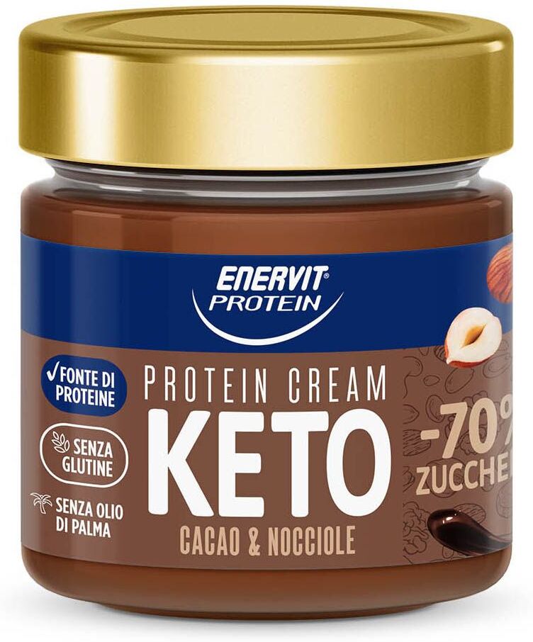 Enervit Protein Cream Keto Cacao E Nocciole 180g