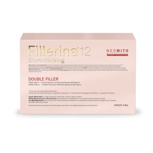 Fillerina 12 Double Filler Neo Mito Biorevitalizing Grado 3 Bio Prefillerina Gel 30ml + Prefillerina Emulsione 30ml + Emulsione 50ml