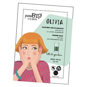 Purobio For Skin Olivia Maschera Viso Con Latte Di Spirulina 13g