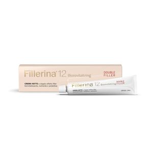 Fillerina 12 Double Filler Biorevitalizing Crema Notte Anti-età Grado 3 Bio 50ml