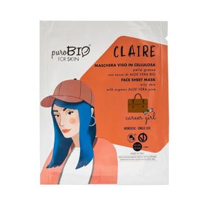 Purobio For Skin Claire Career Girl Maschera Viso In Tessuto 15ml