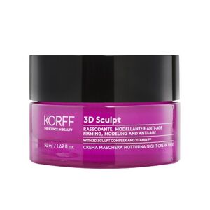 Korff 3d Sculpt Maschera Viso Notte 50ml