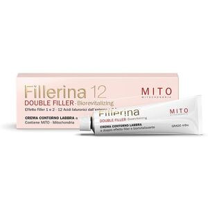 Fillerina 12 Mito Biorevitalizing Double Filler Contorno Labbra Grado 4 Bio 15ml