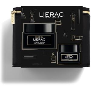 Lierac Premium Cofanetto Crema Soyeuse 50ml + Crema Occhi 20ml + Pochette