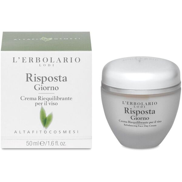 l'erbolario risposta giorno altafitocosmesi crema viso riequilibrante 50ml