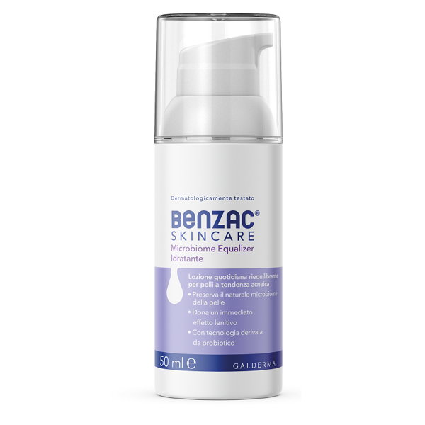 benzac skincare microbiome equalizer idratante 50ml
