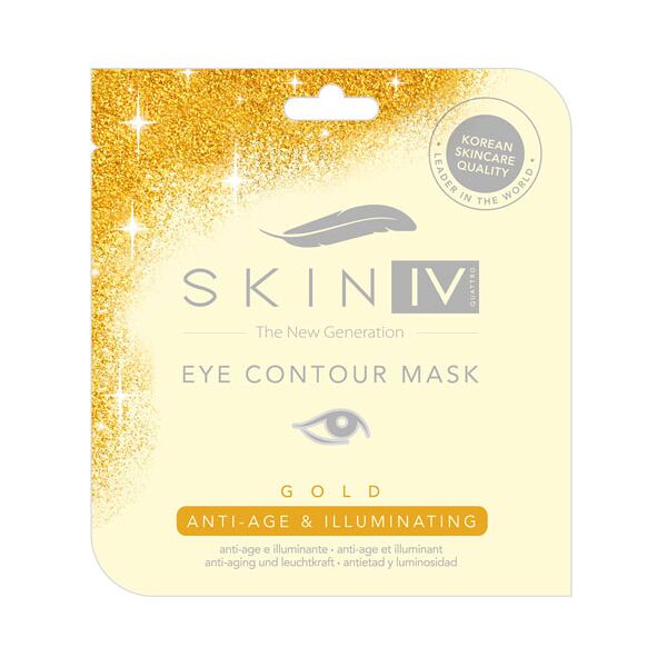 skin iv maschera contorno occhi polvere d'oro antiage illuminante 3g