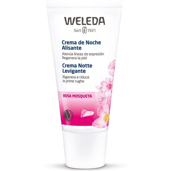 weleda crema notte levigante rosa mosqueta 30ml