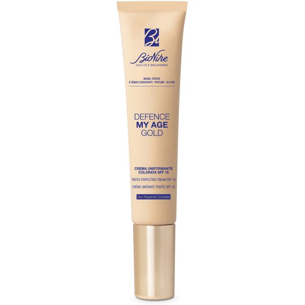 bionike defence my age gold crema uniformante colorata spf15 40ml