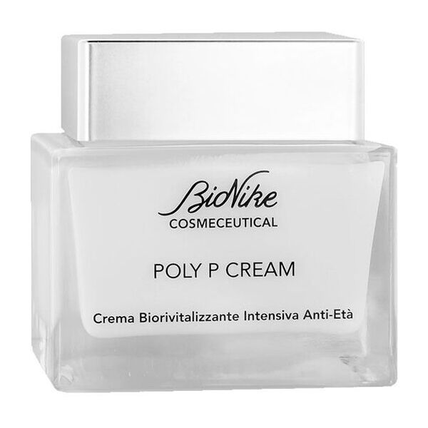 bionike cosmeceutical poly p cream crema biorivitalizzante intensiva antietà 50ml