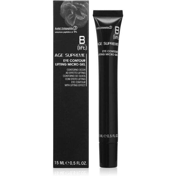 syrio b-lift age supreme eye contour lifting micro gel contorno occhi 15ml