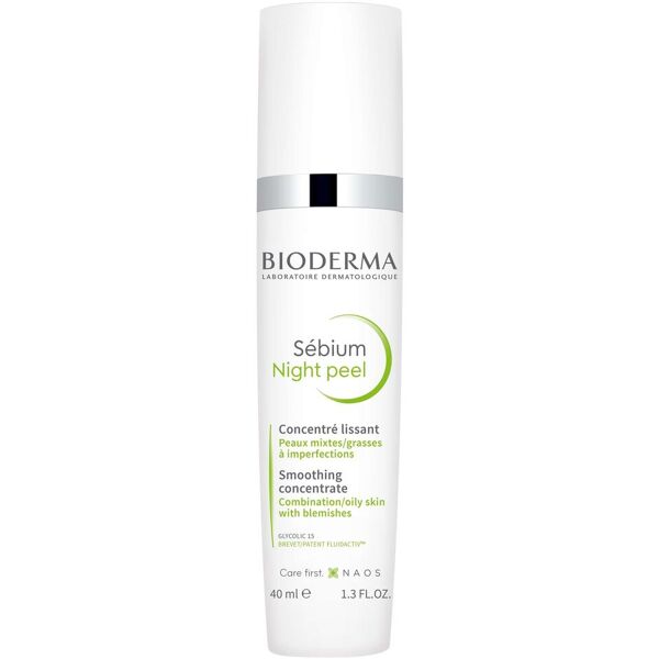 bioderma sebium night peel concentrato peeling levigante notte 40ml