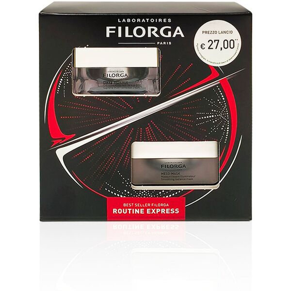 filorga cofanetto trattamento antietà in 2 step con ncef-reverse 15ml e meso mask 15ml