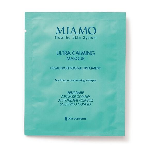 miamo ultra calming maschera viso monodose lenitiva idratante 10ml