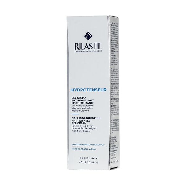 rilastil hydrotenseur gel-crema antirughe matt ristrutturante 40ml